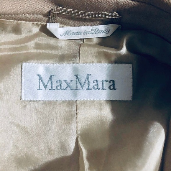 MaxMara 2 piece suit/Italian/delicate wool size 6 - Picture 2 of 4